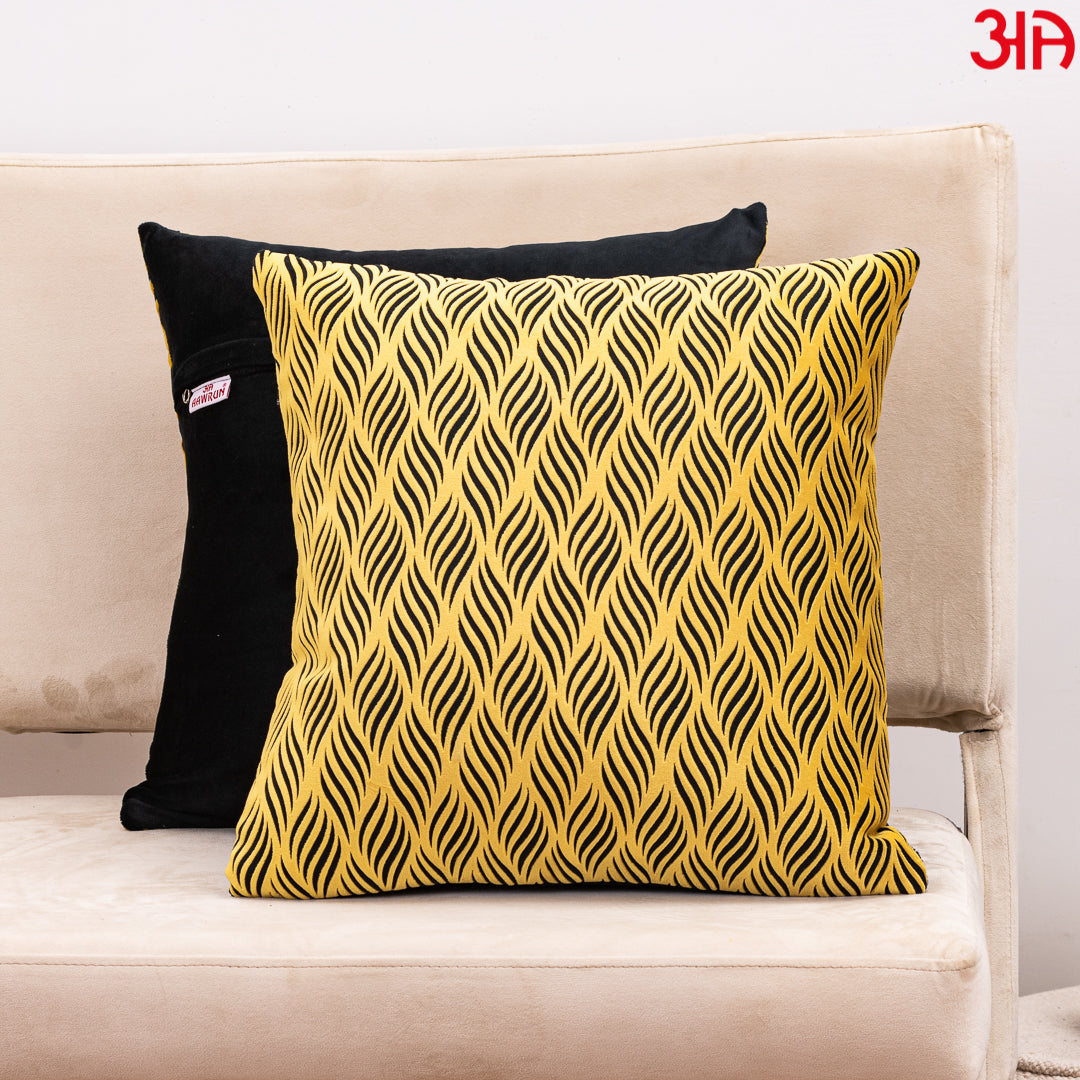 Chic Geometric Abstract Cushion Cover