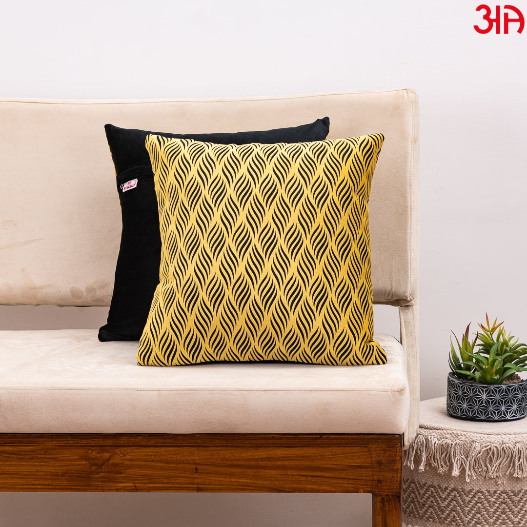 Chic Geometric Abstract Cushion Cover