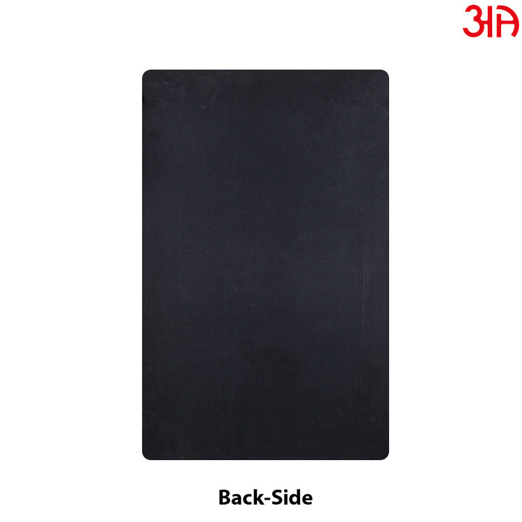 The Crossed Flower Rubber Anti Skid Water Absorbent Mat (38x58) CM