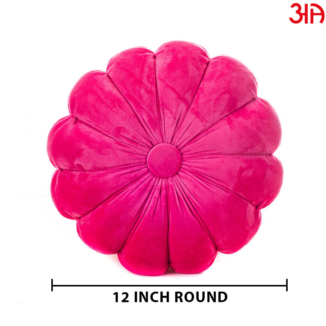 Petal Round Cushion With Filler