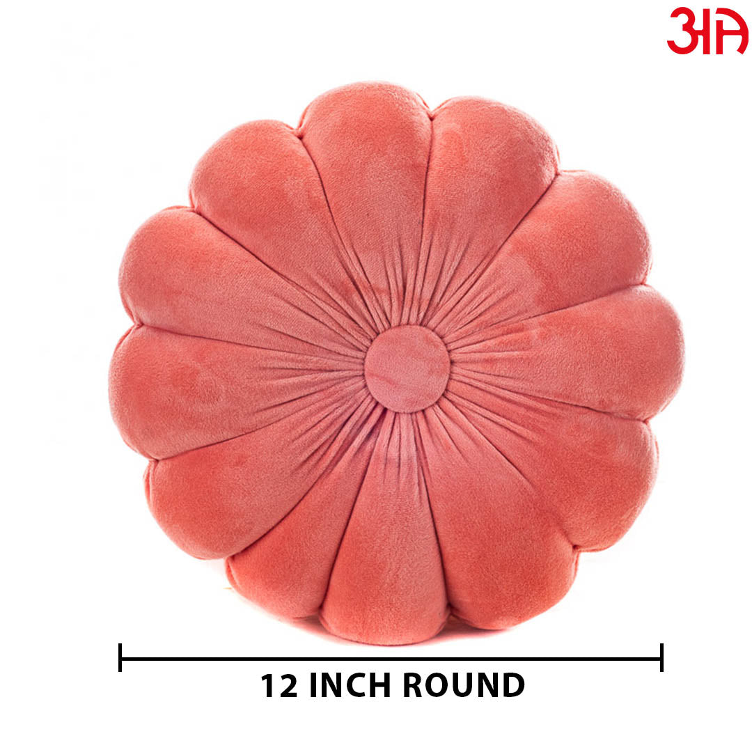 Petal Round Cushion With Filler