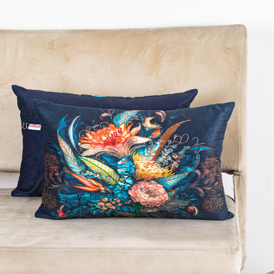 Premium Magic Flowers Cushion Cover