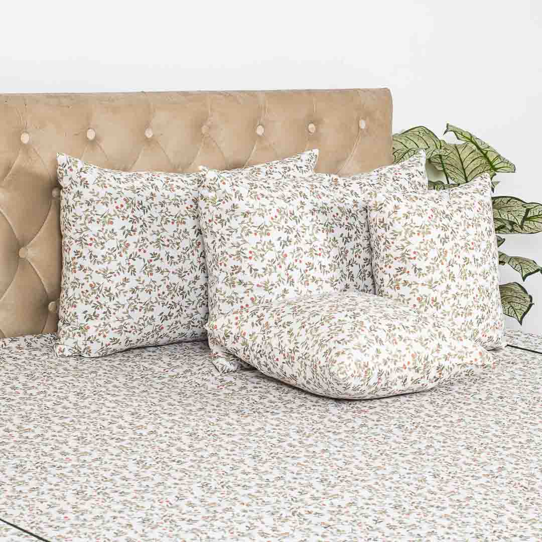 Premium Cotton Jacquard Exp Bedcover Set (1+2+2)