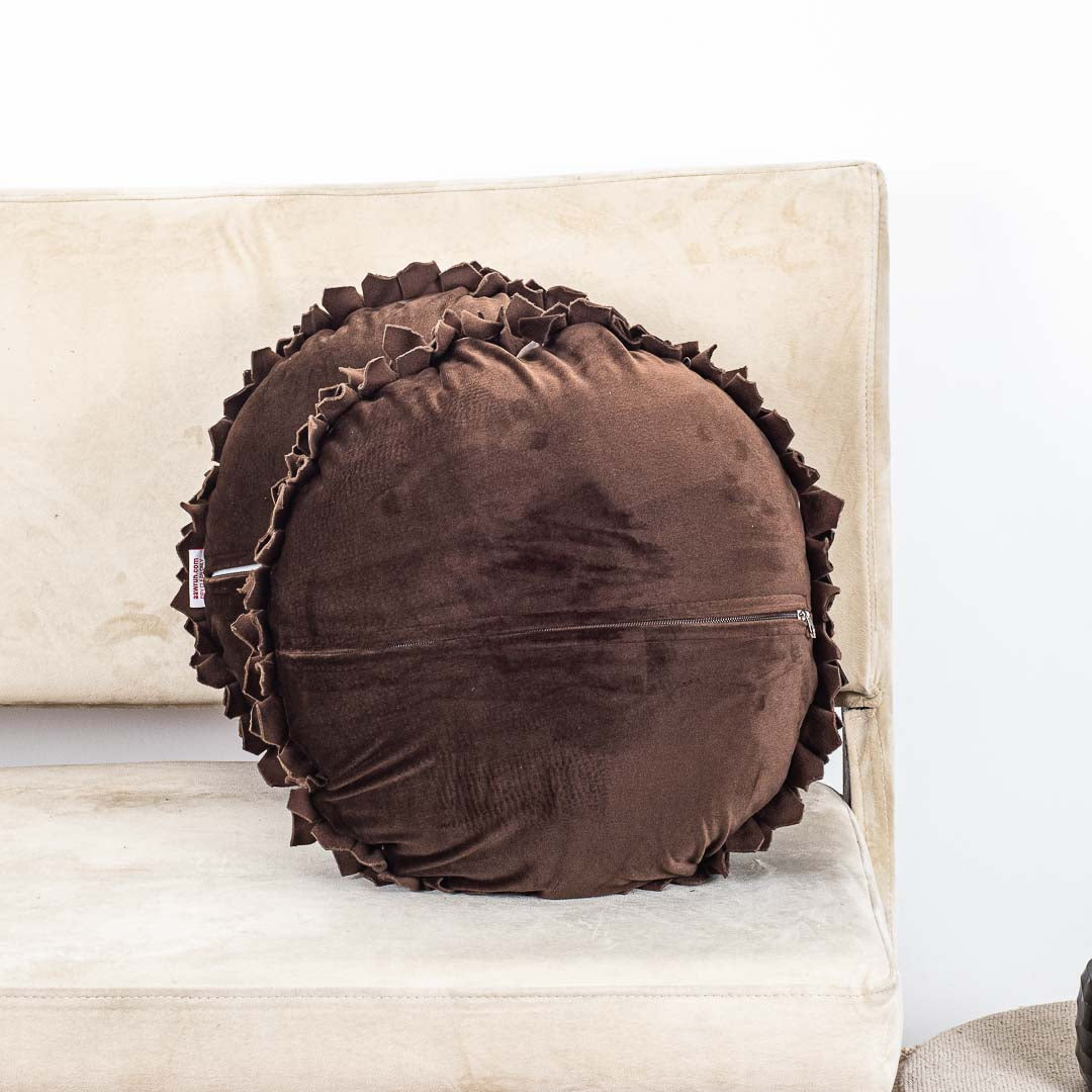 Premium Dalia Flower Cushion Cover