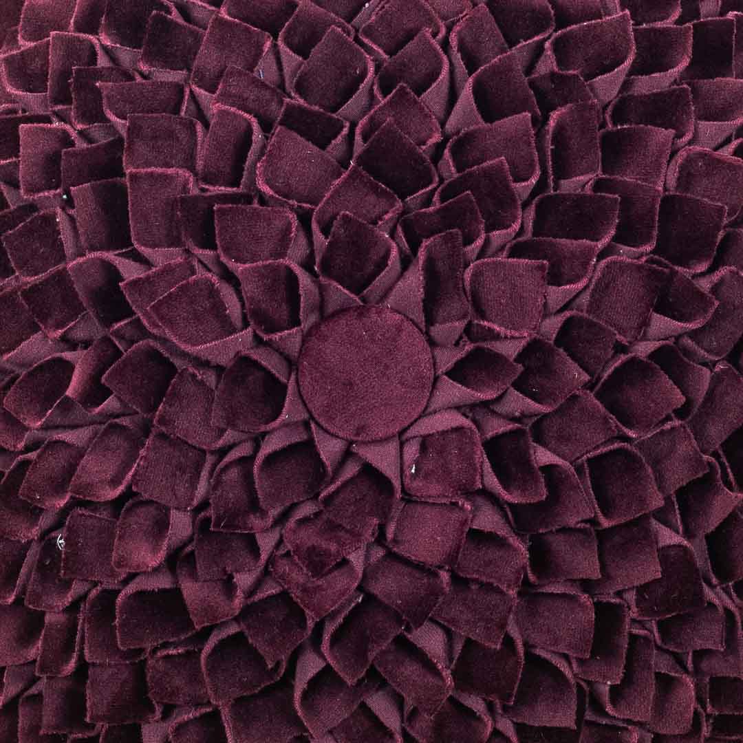Premium Dalia Flower Cushion Cover