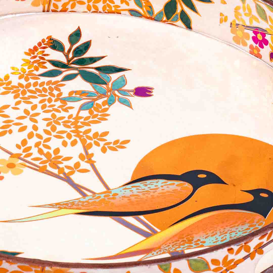 Premium Baird Mdf Round Tray Design Nine