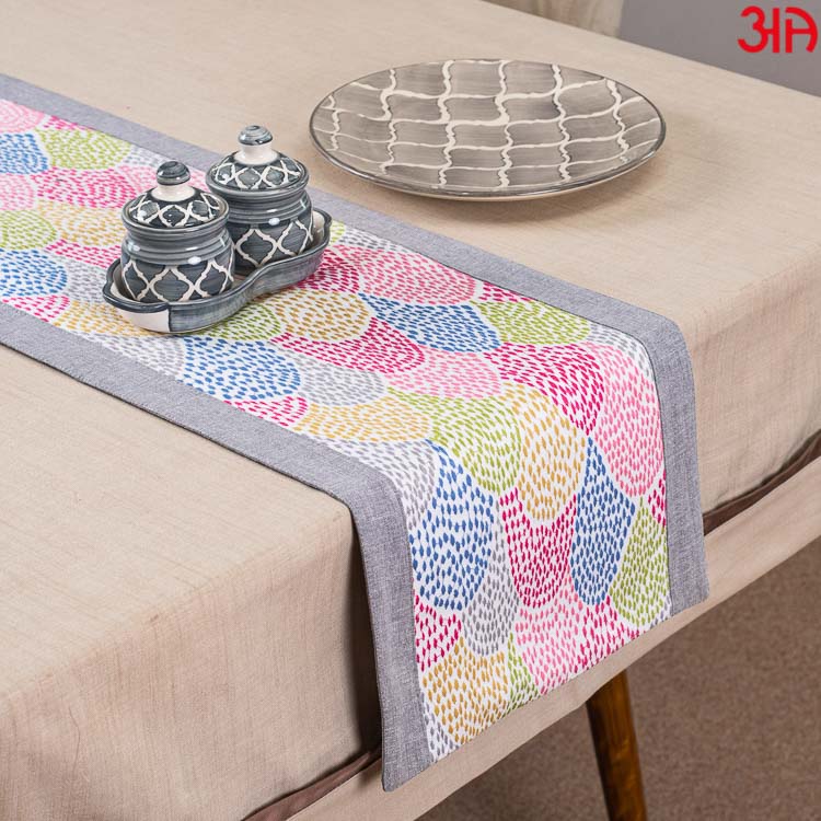 Multicolour Table Runner (13x72) Inch