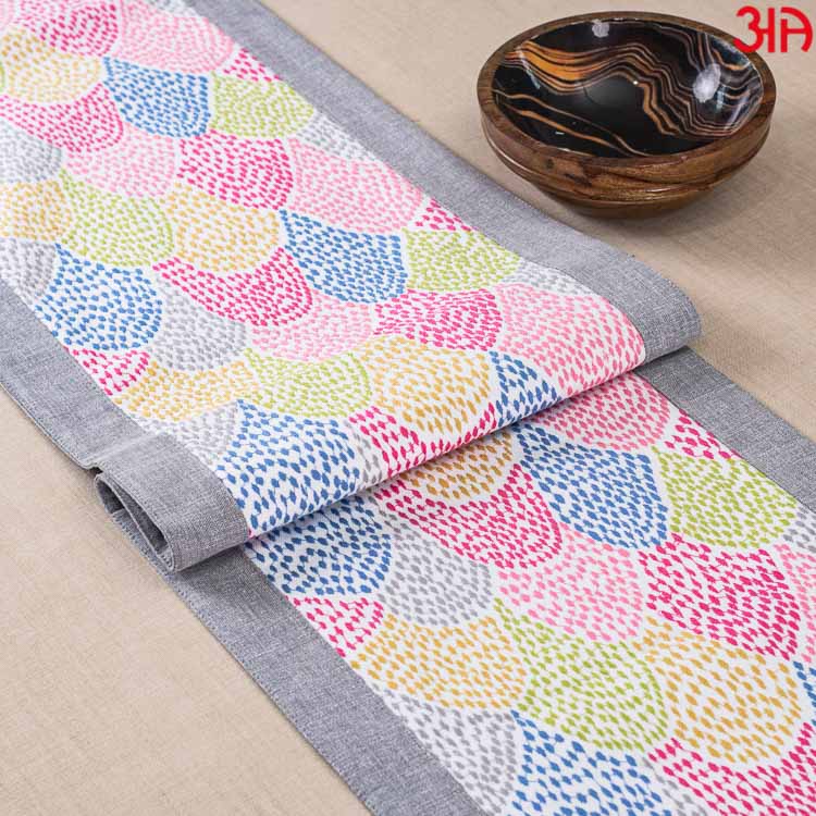 Multicolour Table Runner (13x72) Inch