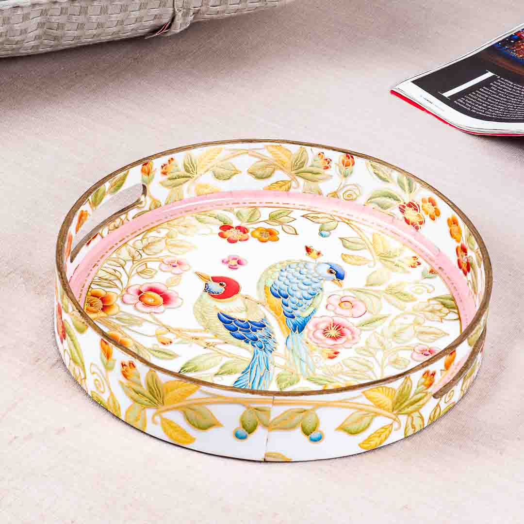 Premium Baird Mdf Round Tray Design Four 11 Inch Round