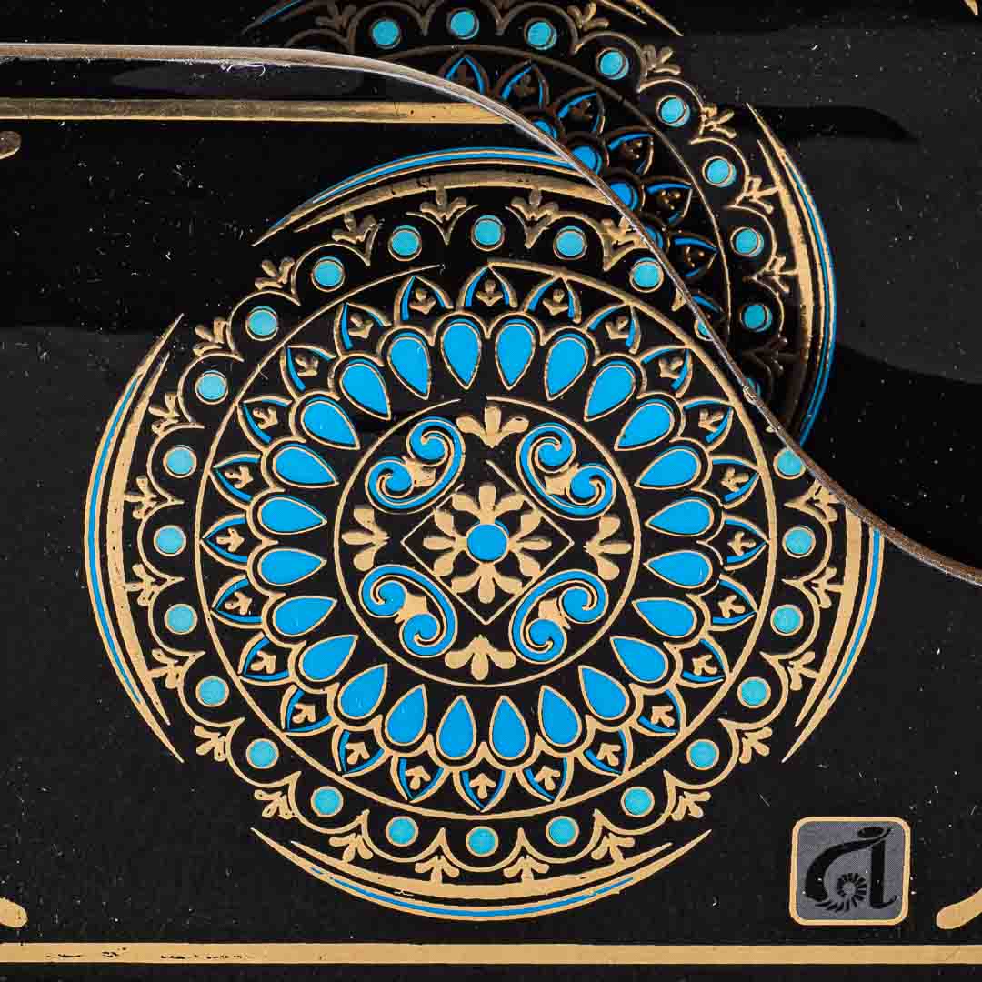 Premium Abstract Mdf Cutlery Npk Holder Design Five 6X4.5X4 Inch