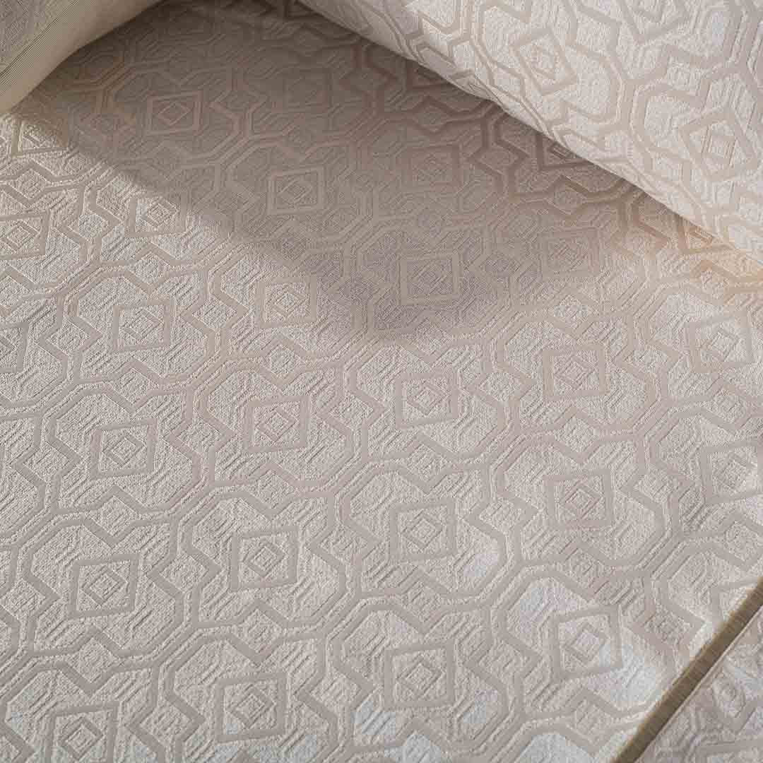 Premium King Size Jacquard Mix (1+2+2) Bed Cover Design Eleven