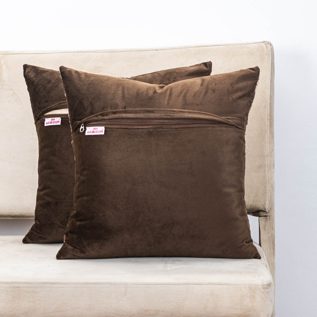 Premium Ethnic Circles Cushion Cover