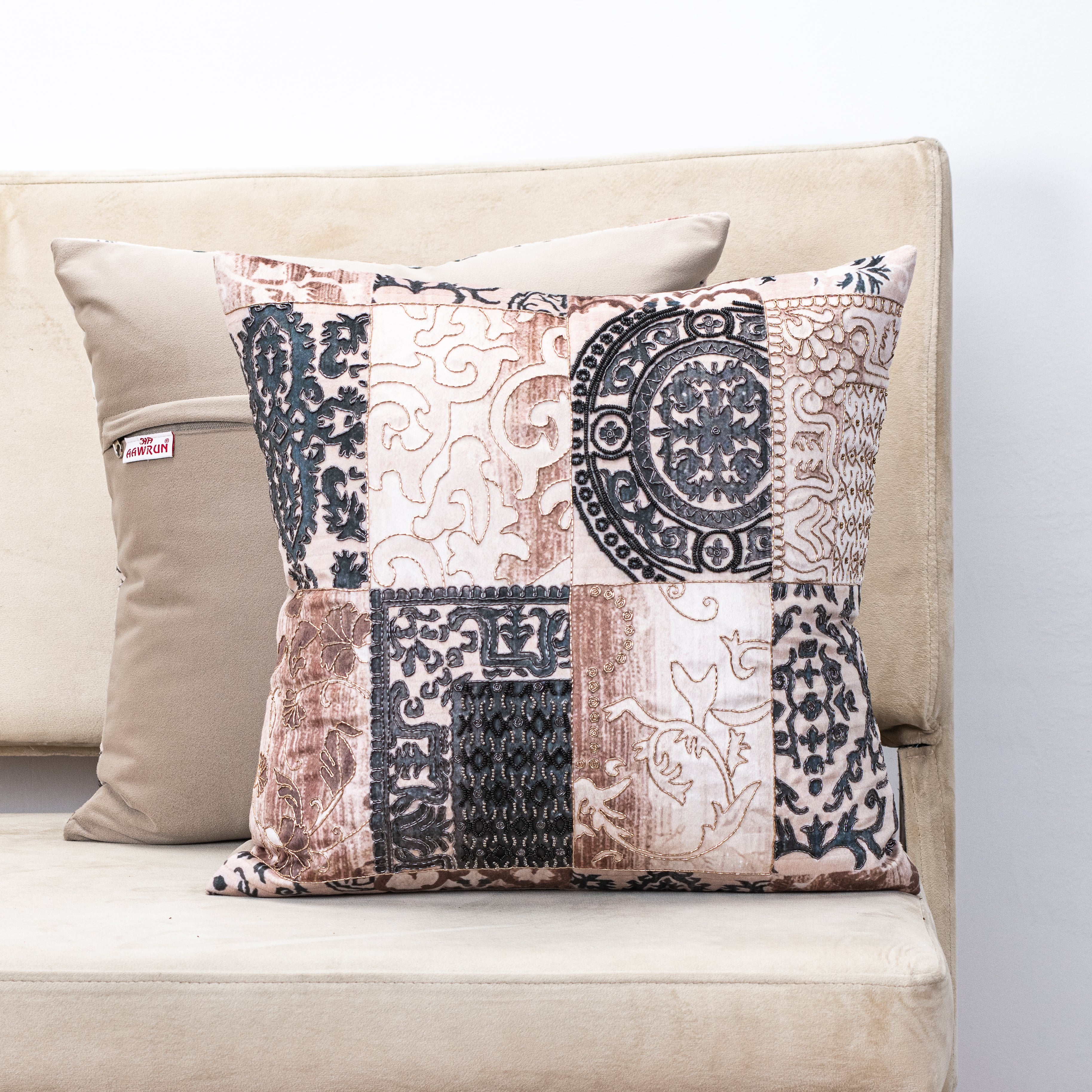 Premium Orient Geometric Cushion Cover