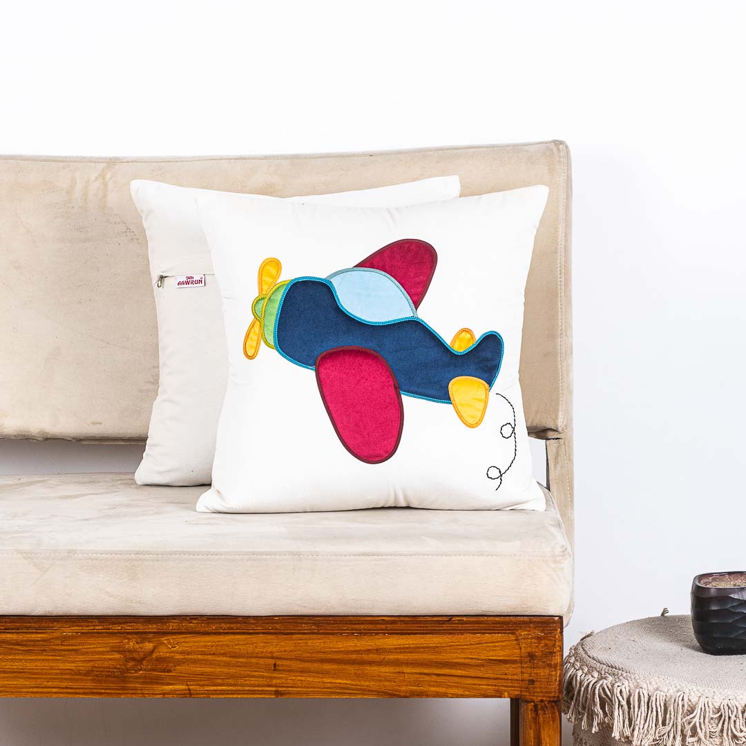 Noddy Plane Cushion Cover For Kids