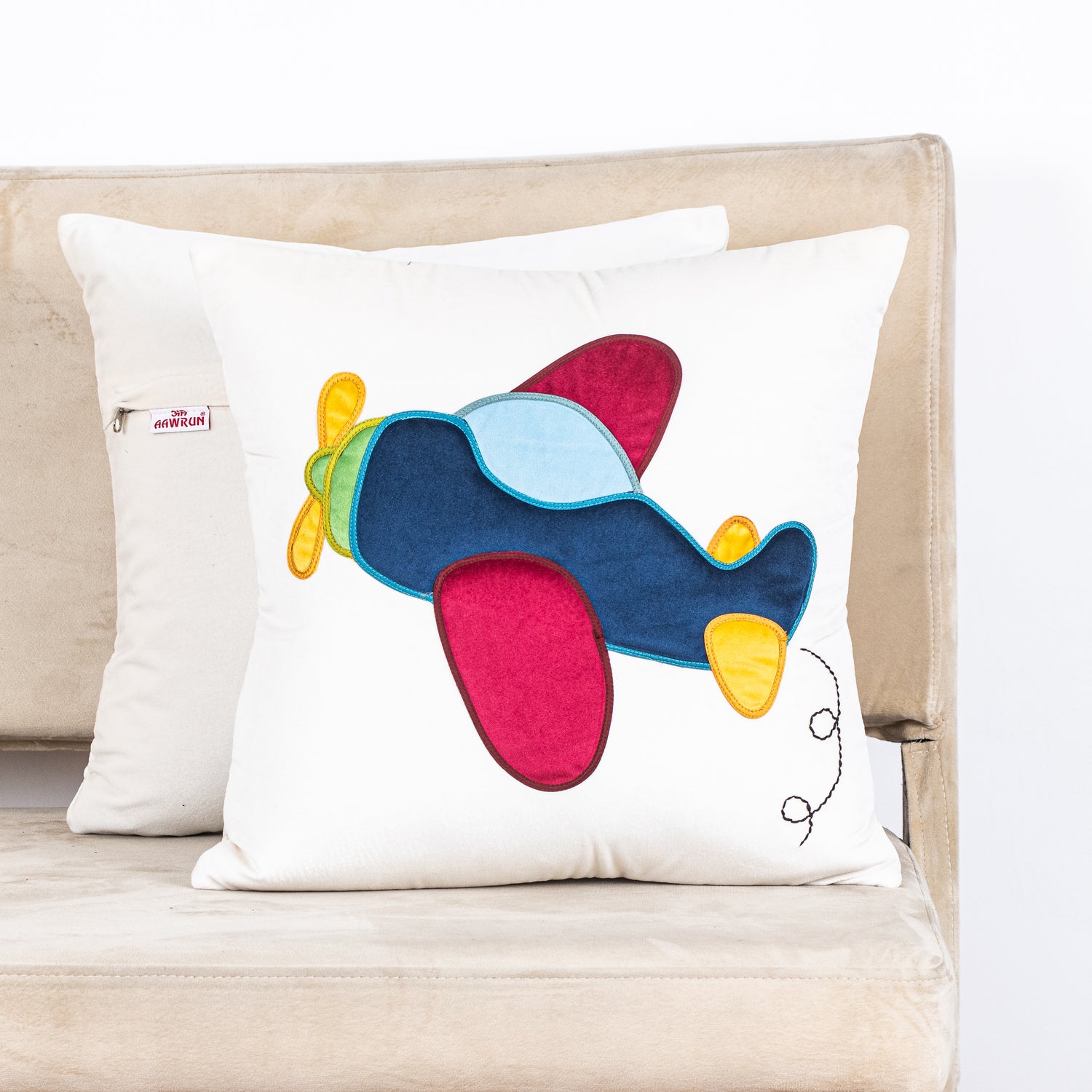 Noddy Plane Cushion Cover For Kids