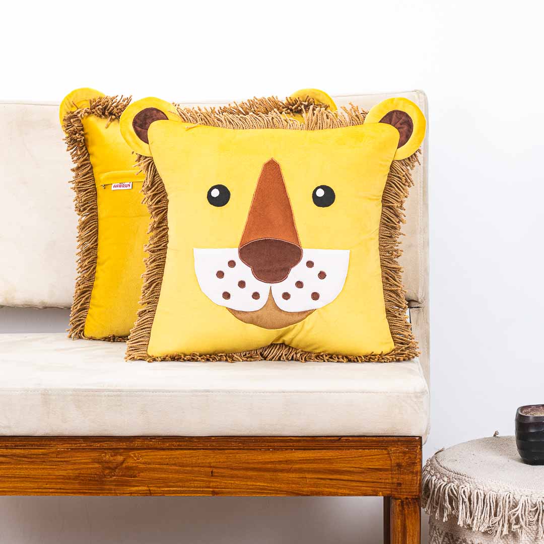 Premium Lion King Cushion Cover