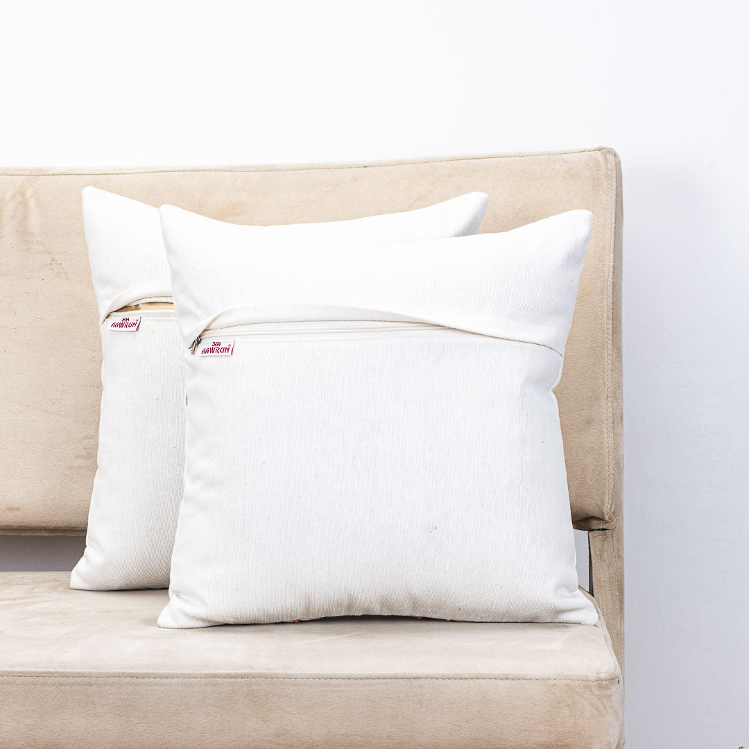 Premium Rosette Royal Cushion Cover