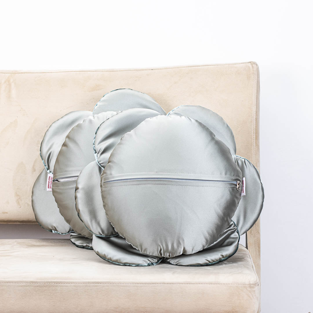 Charming Rose-Shaped Cushion Cover