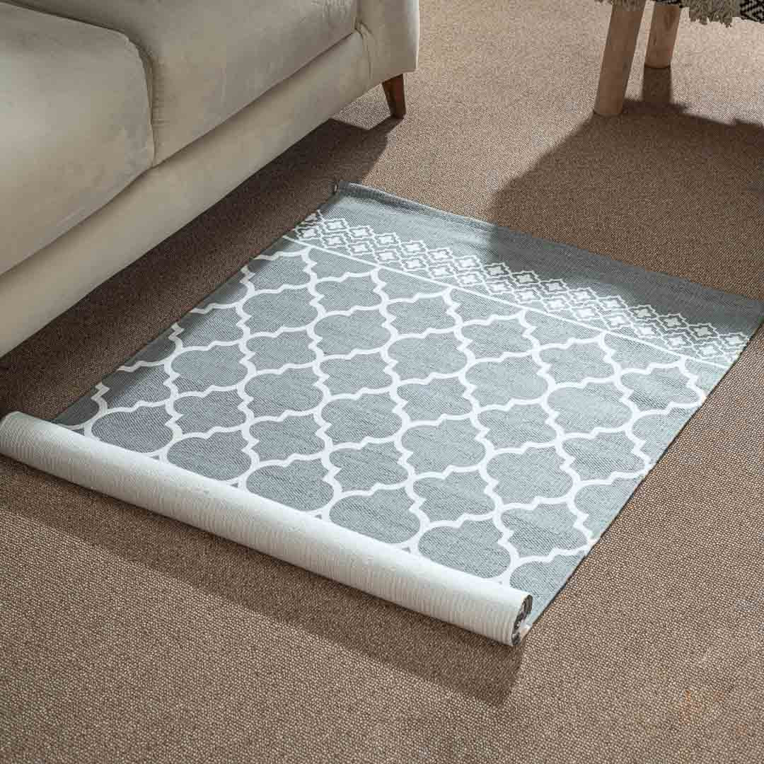 Premium Grey Rug Design Five 74x144 cm