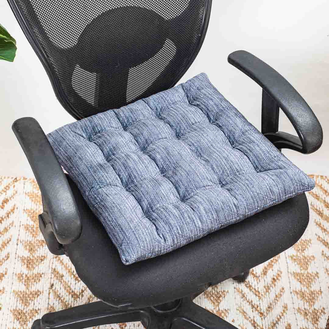 Premium Velvet Quilted Chair Pad