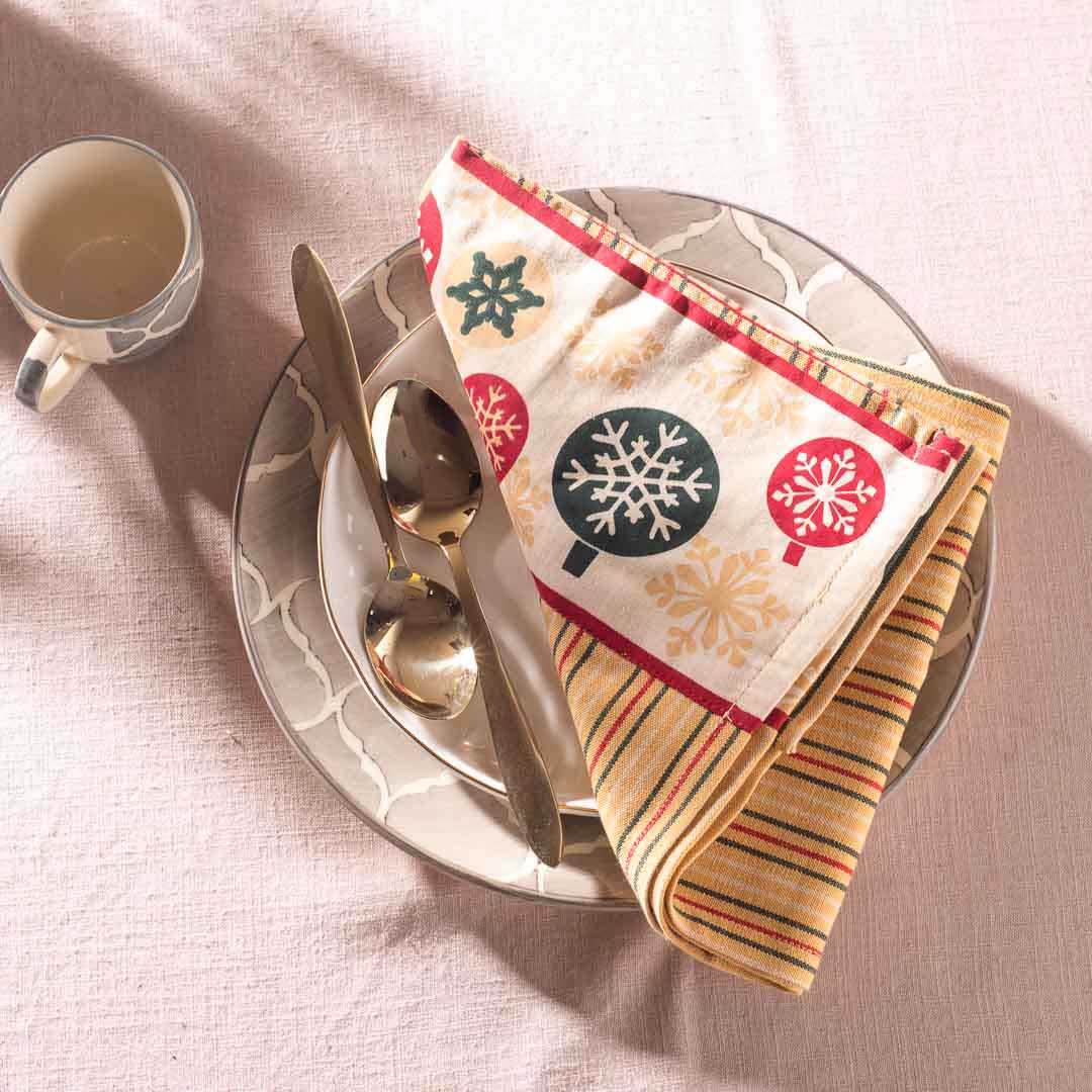 Premium X-mas (03 pcs set) Napkin