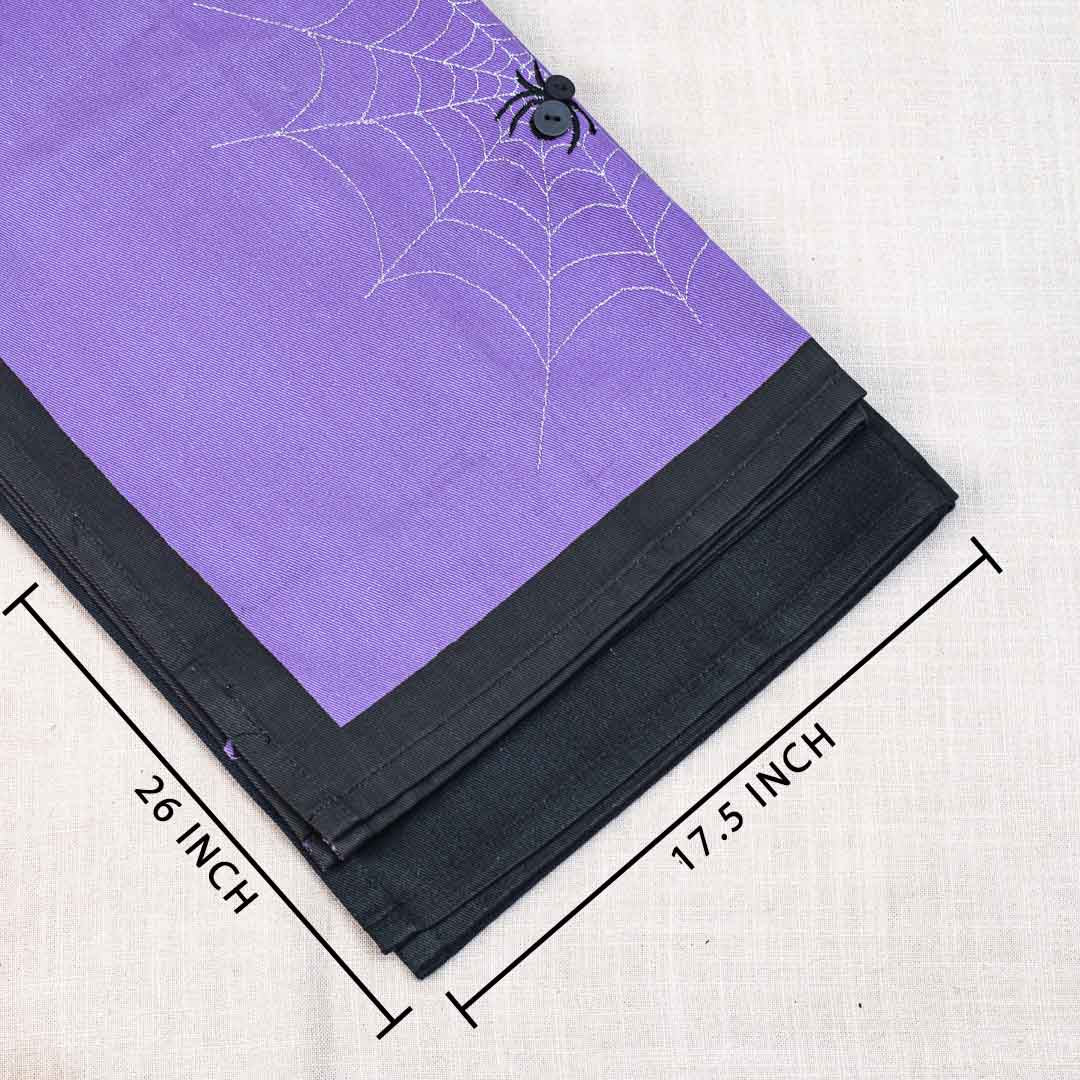 Premium spider embrodary (02 pcs set) Napkin