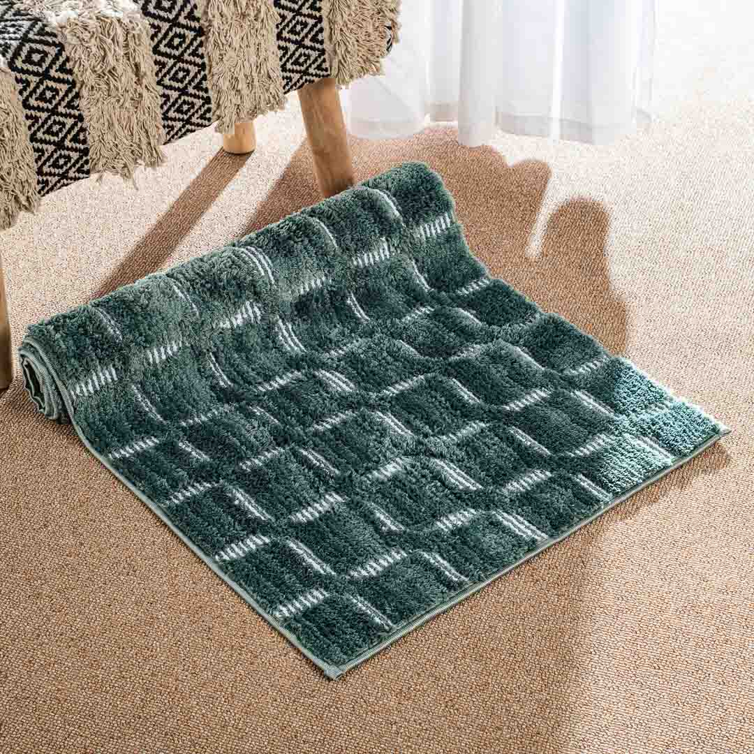 Premium Green Micro Runner Carpet Design Three