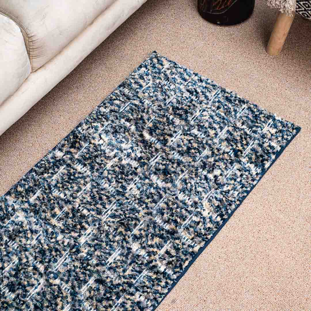 Premium Black Micro Runner Carpet Design Four