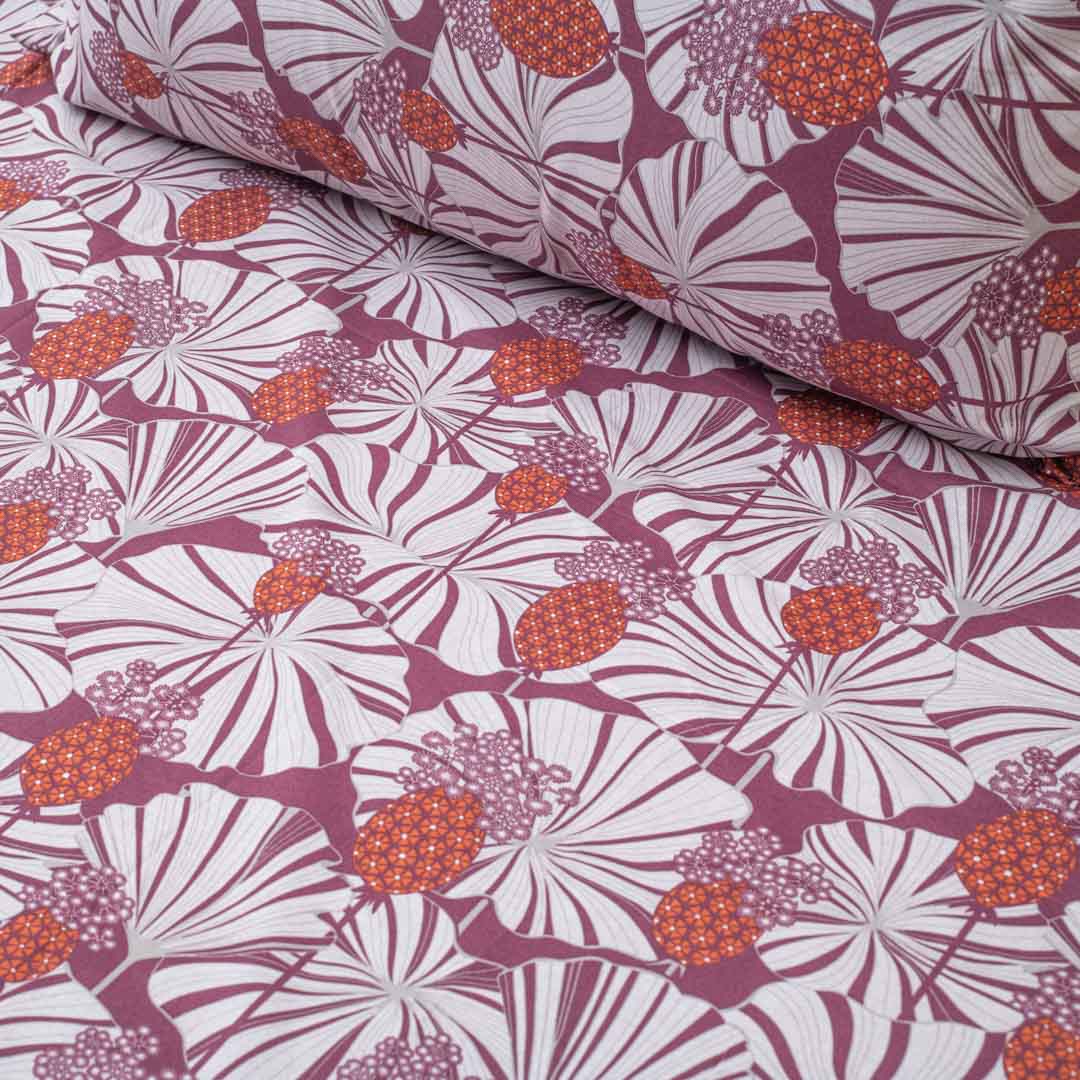 Premium Multi Colour Corsika (1+2) Bed Cover Design Ten
