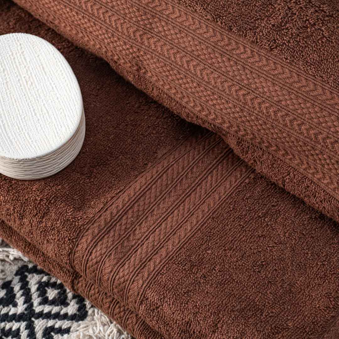 Premium Cinnamon Soft Joy Bath Towel