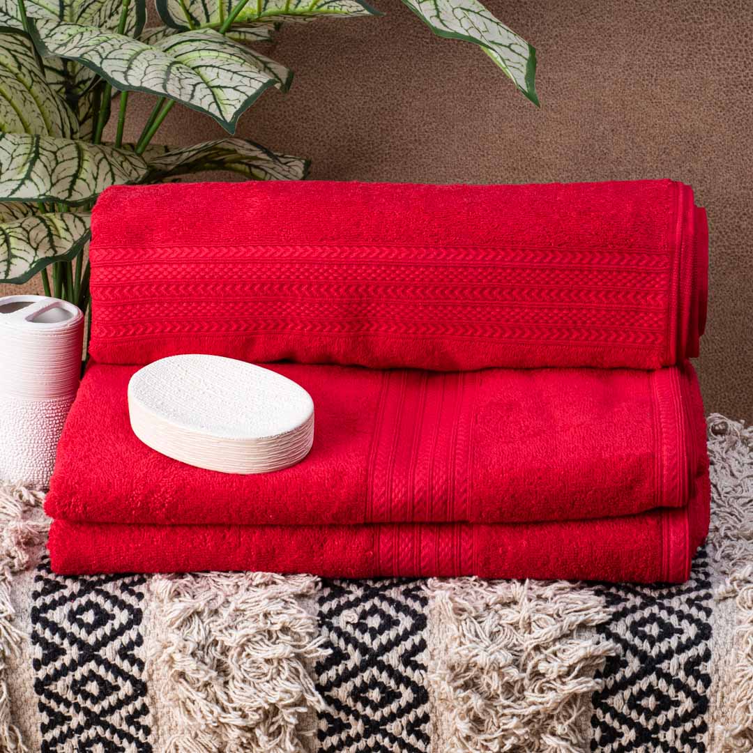 Premium Cinnamon Soft Joy Bath Towel