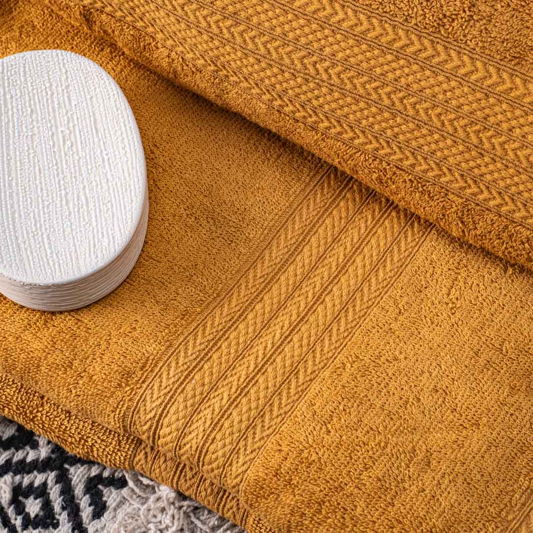 Premium Cinnamon Soft Joy Bath Towel