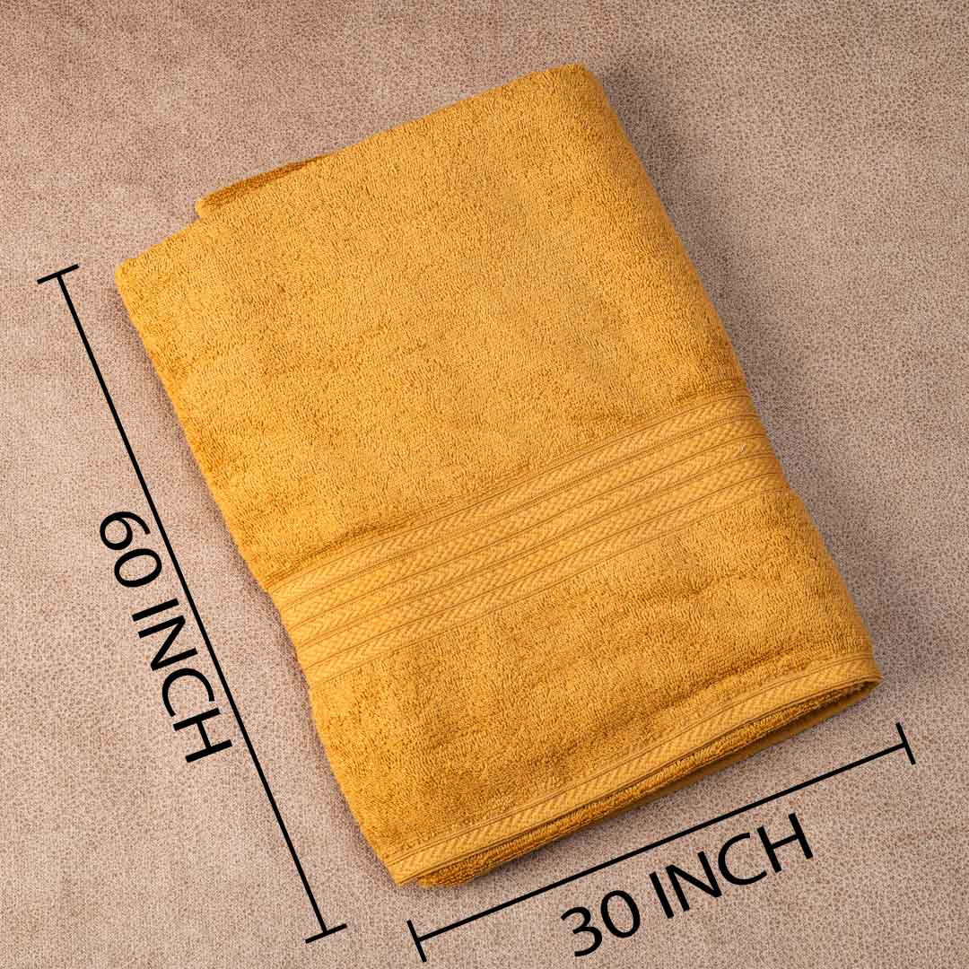Premium Cinnamon Soft Joy Bath Towel