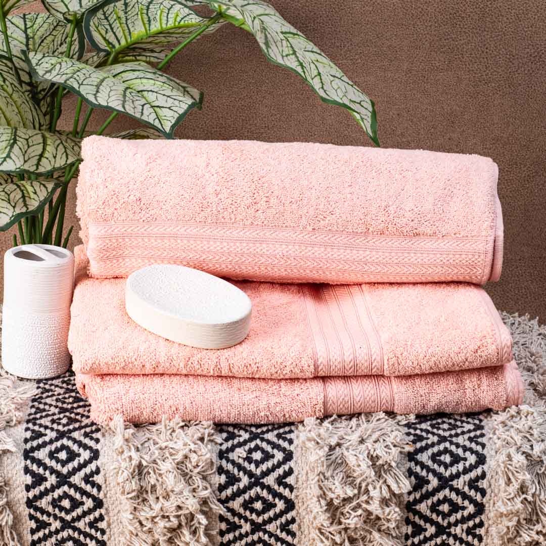 Premium Cinnamon Soft Joy Bath Towel