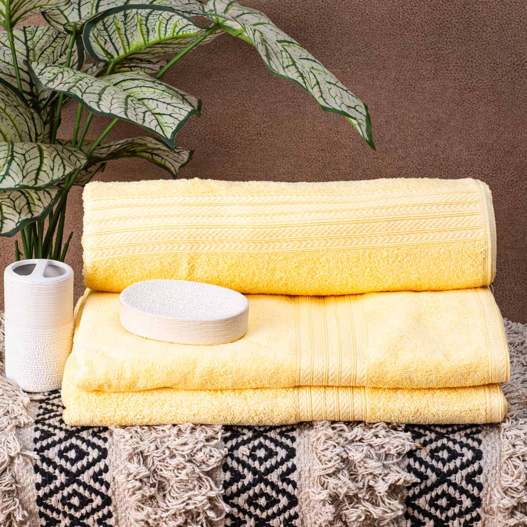Premium Cinnamon Soft Joy Bath Towel