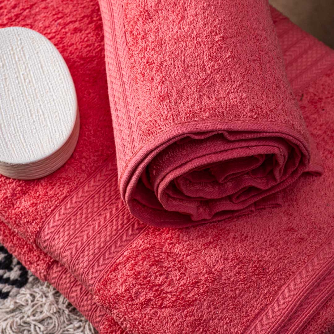 Premium Cinnamon Soft Joy Bath Towel