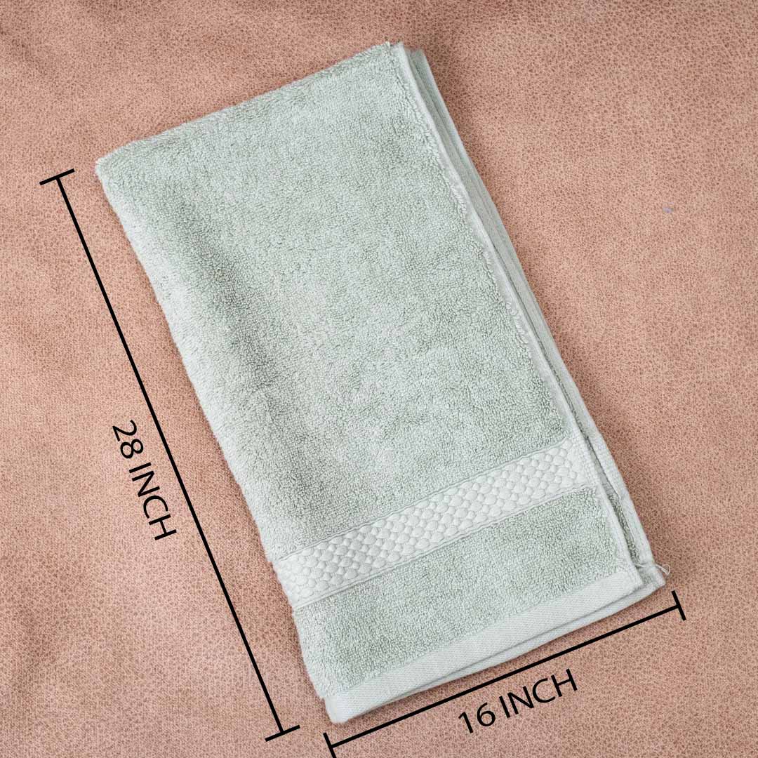 Premium Plain Olive Hand Towle