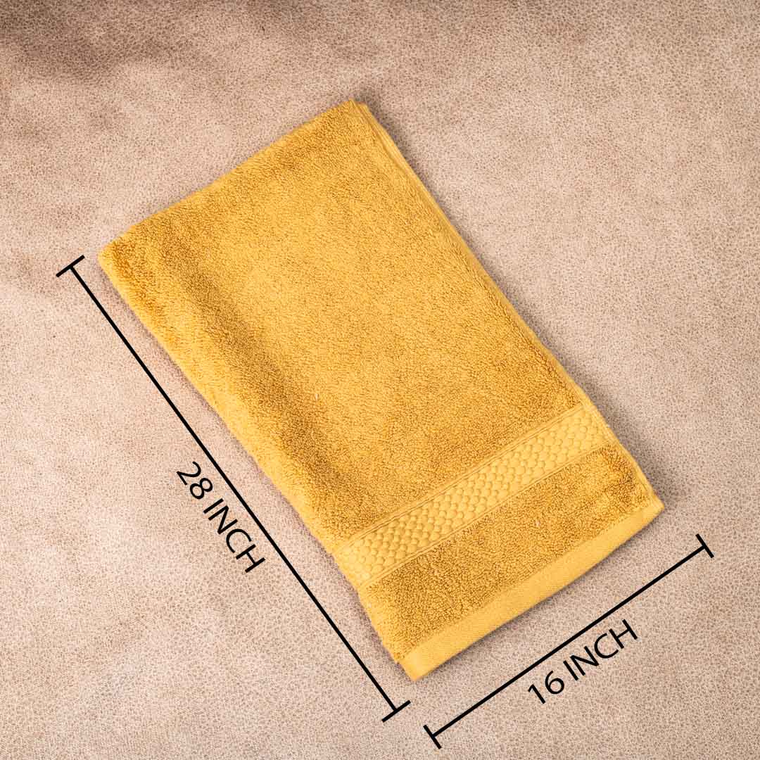Premium Plain Olive Hand Towle
