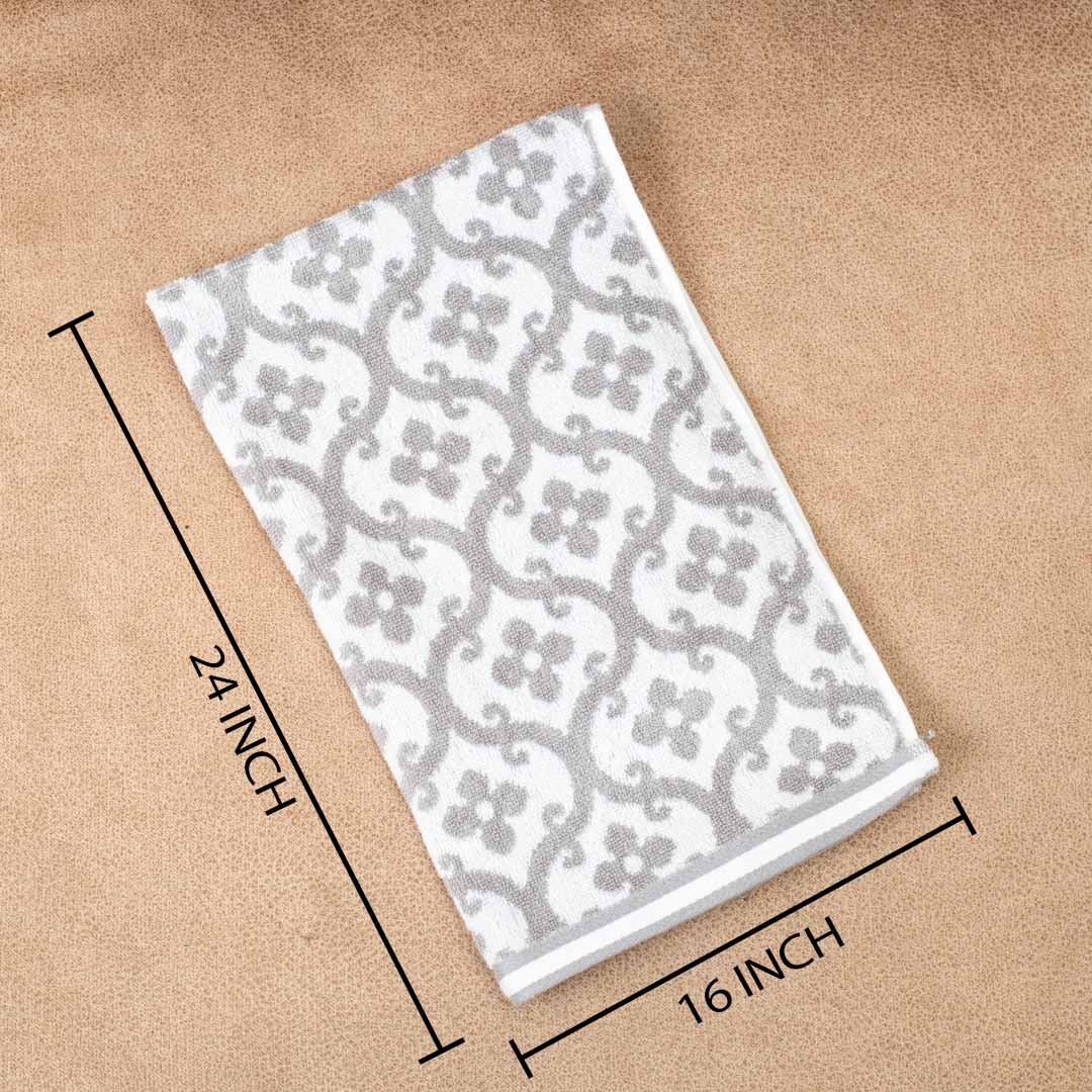 Premium Vintage Scroll Nautica Hand Towel Design Four