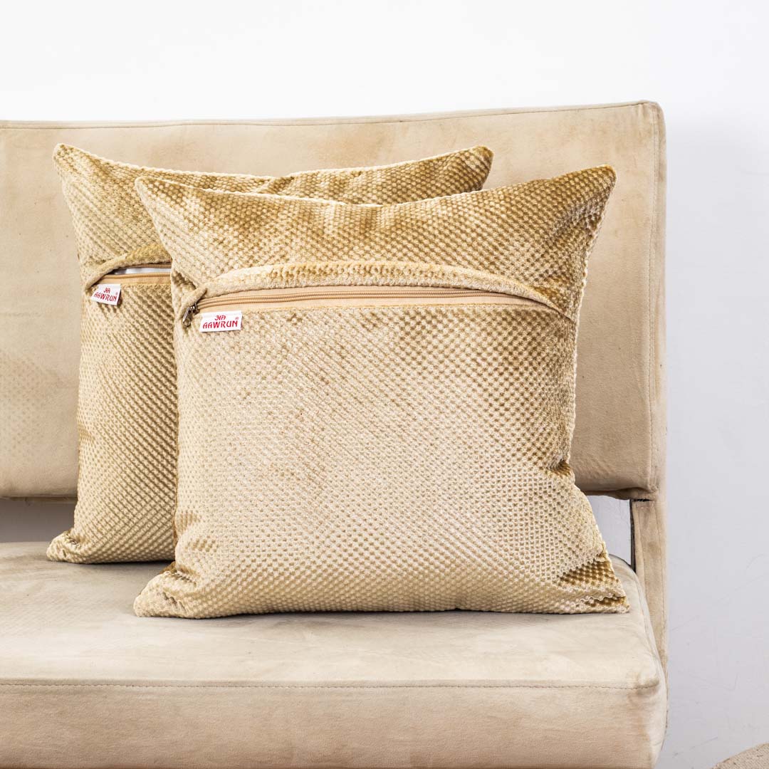 MR. RAJASTHAN And MRS. RAJASTHAN Combo Traditional Cushion Cover