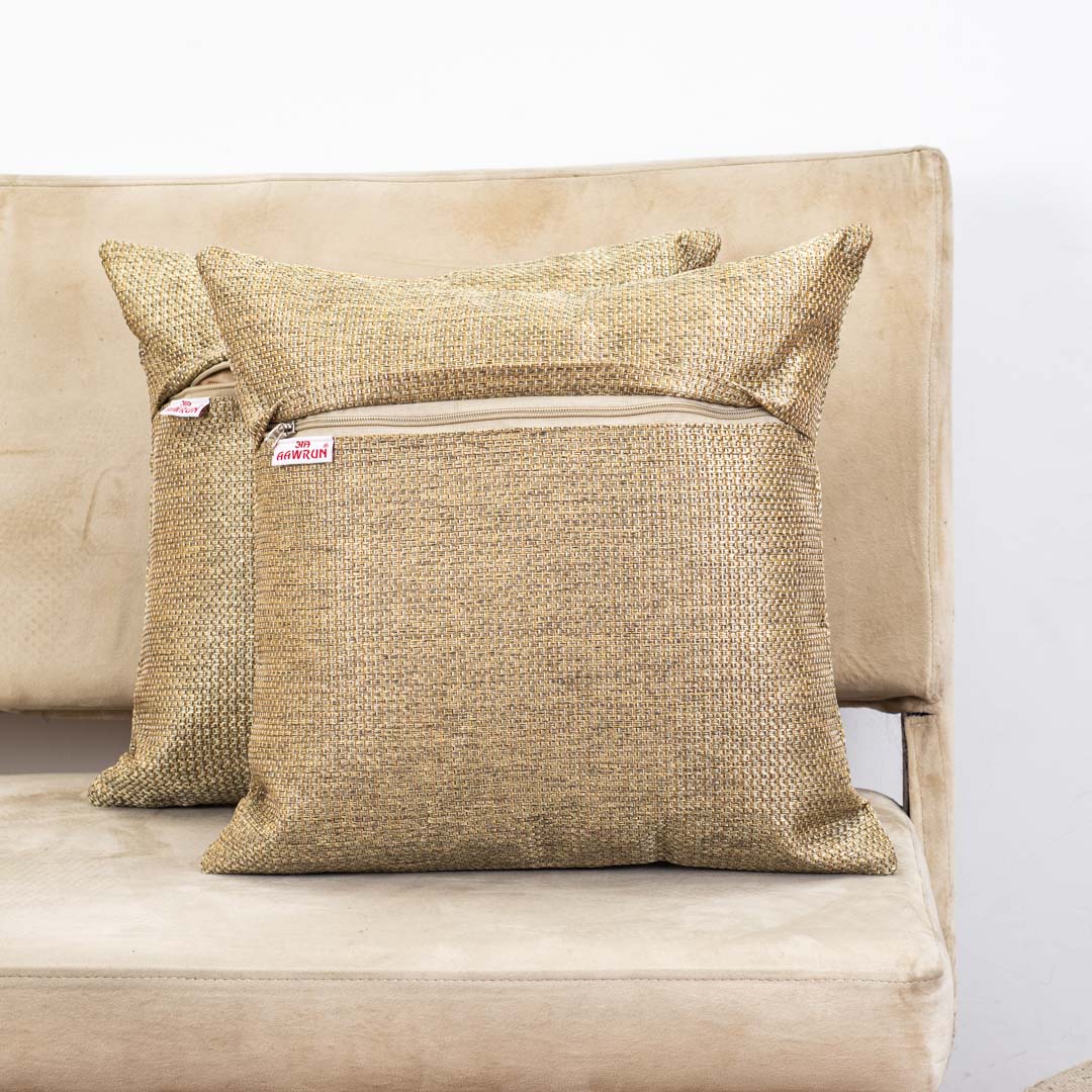 MR. RAJASTHAN And MRS. RAJASTHAN Combo Traditional Cushion Cover