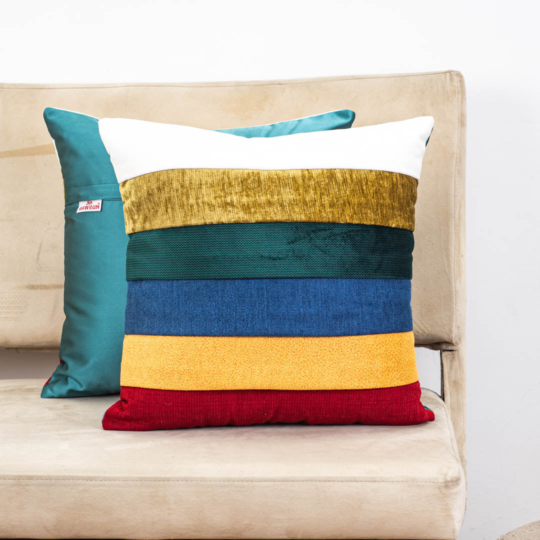 Suede Textured Cushion Cover - Elegant Home Decor