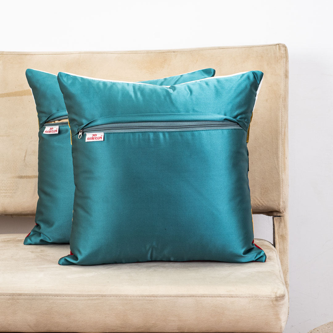 Suede Textured Cushion Cover - Elegant Home Decor