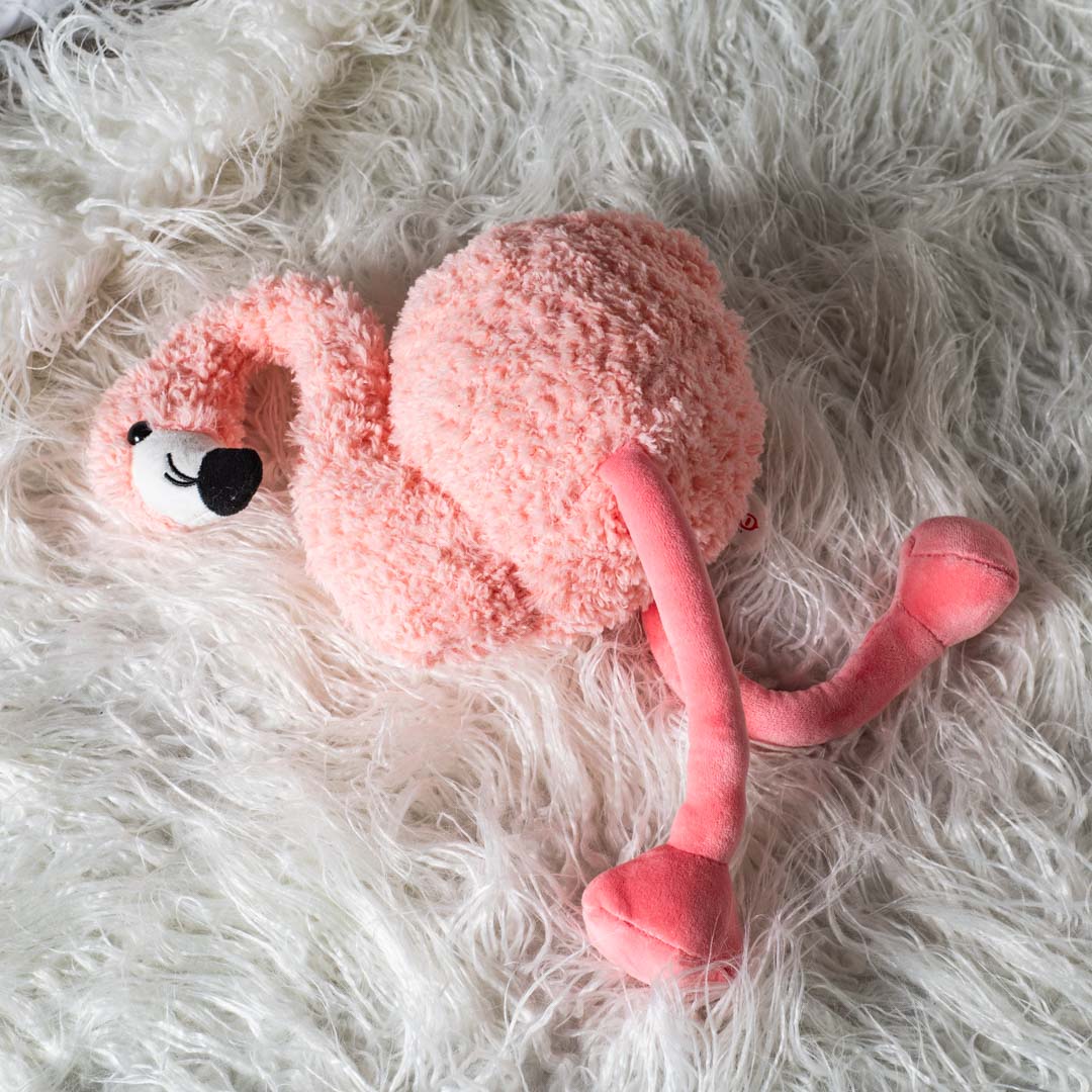 The Tropical Fluffy Flamingo Bedtime Buddy