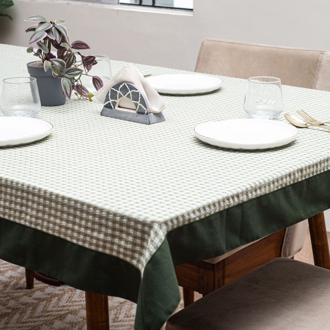 Checkered Plaid Tablecloth
