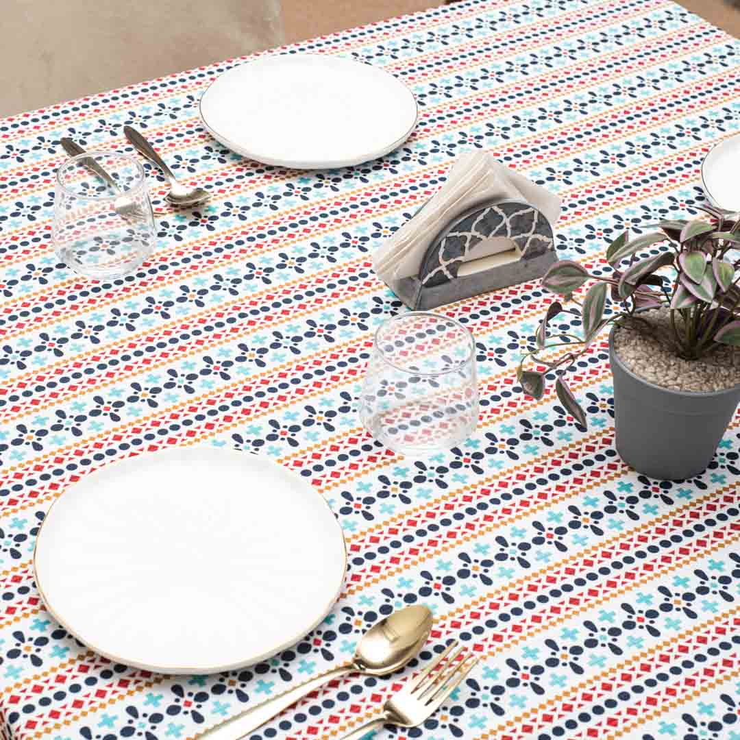 Moroccan Print Tablecloth