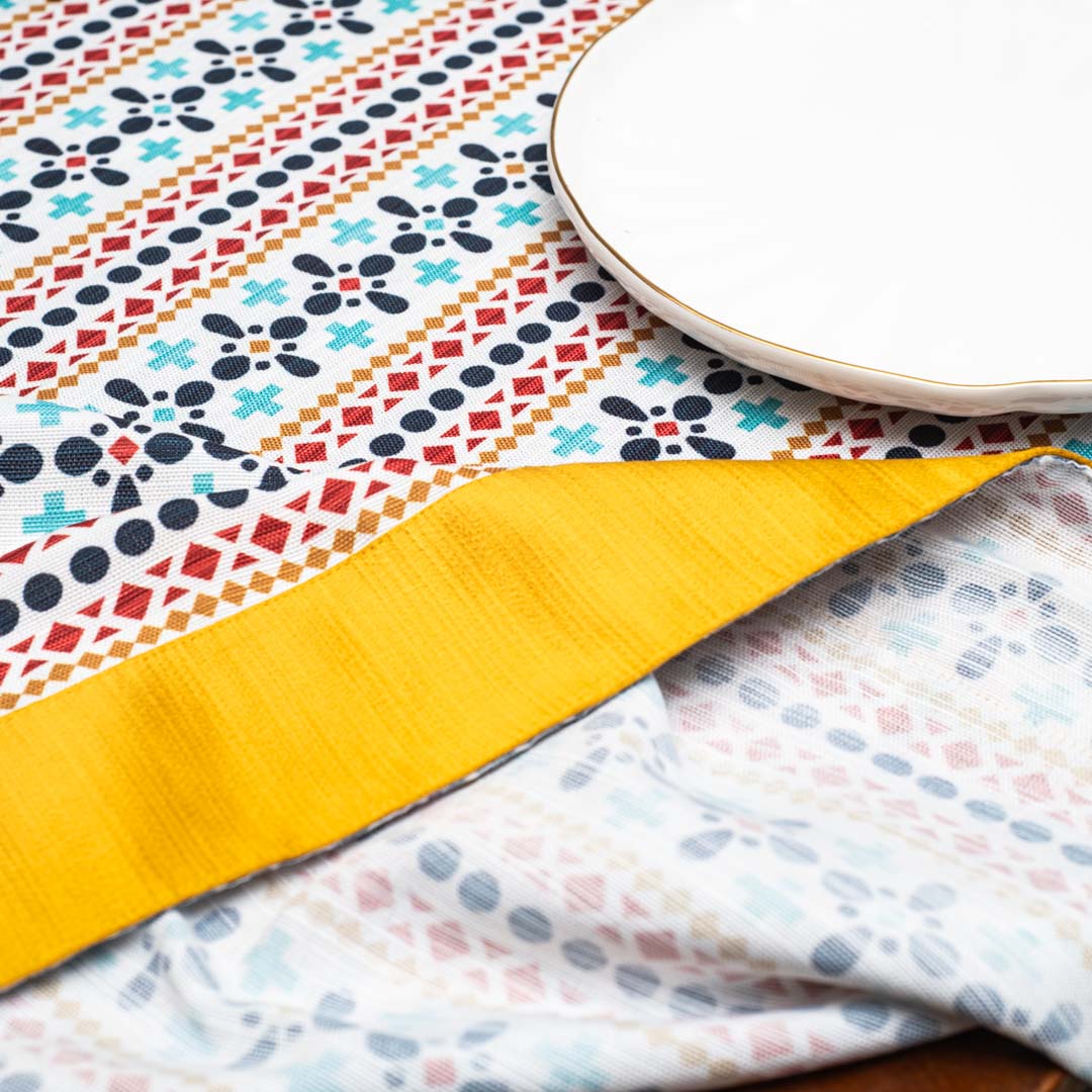 Moroccan Print Tablecloth