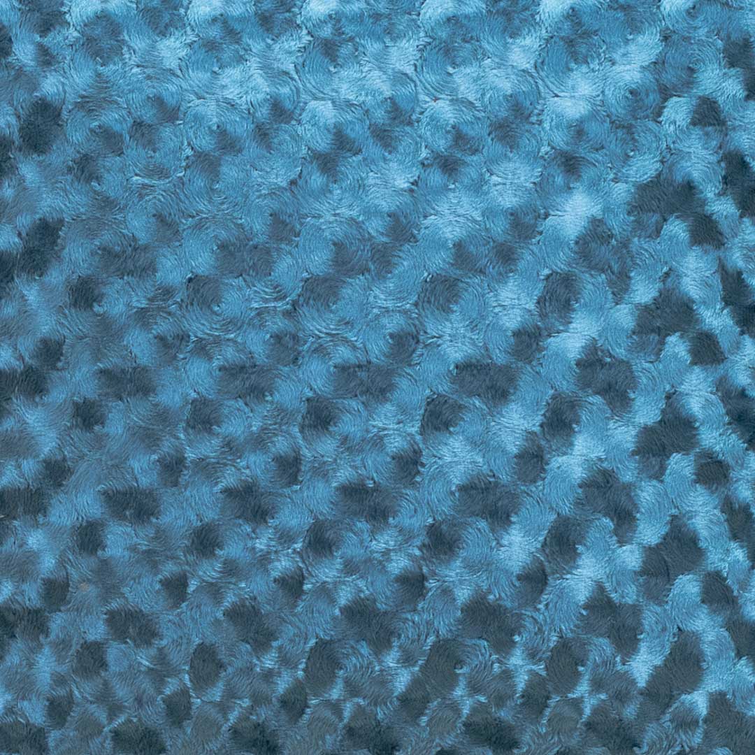 RoseFur Dark Blue Velvet Cushion Cover – 16x16 Inch Stylish Home Décor