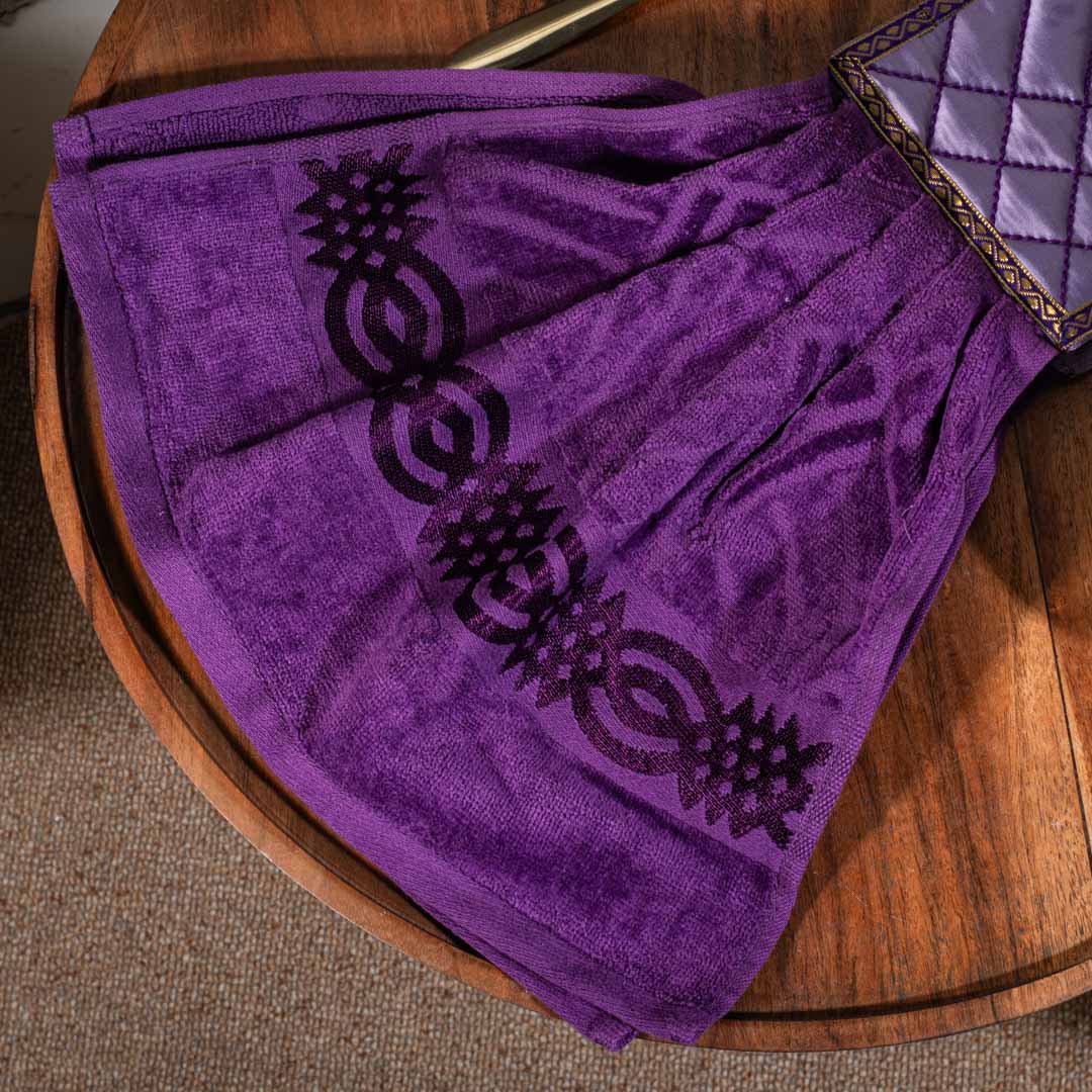Luxury Kitchen Towel with Satin Quilted