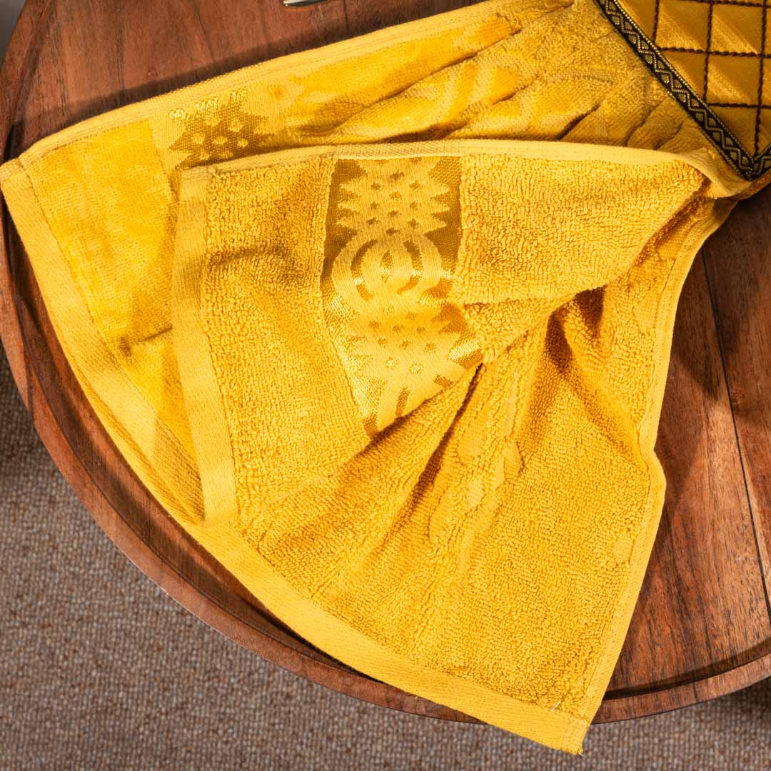 Luxury Kitchen Towel with Satin Quilted